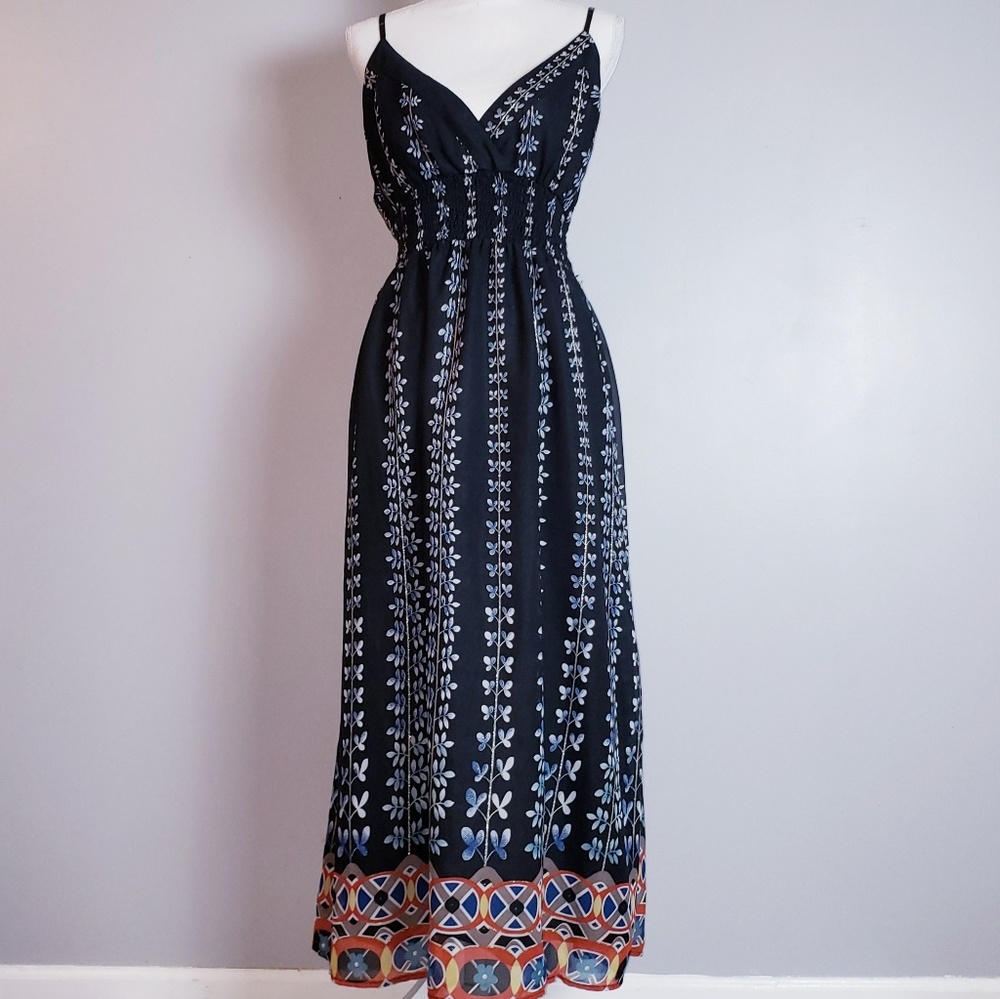 Lambina Chiffon Maxi Dress